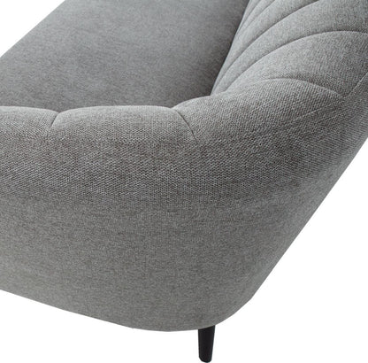 Lounge Chair Stratford | size: Width: 100cm, Height: 76cm, Depth: 88cm | color: Gray | image: 9 | variant: 1001047