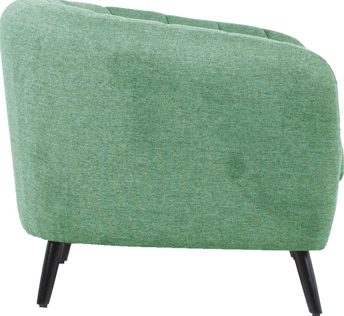 Lounge Chair Stratford | size: Width: 100cm, Height: 76cm, Depth: 88cm | color: Green | image: 3 | variant: 1001050