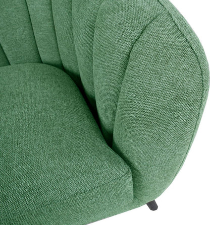 Lounge Chair Stratford | size: Width: 100cm, Height: 76cm, Depth: 88cm | color: Green | image: 5 | variant: 1001050