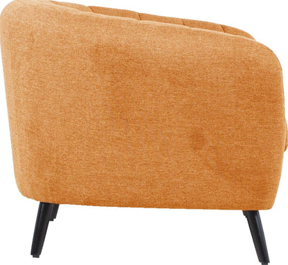 Lounge Chair Stratford | size: Width: 100cm, Height: 76cm, Depth: 88cm | color: Orange | image: 3 | variant: 1001052