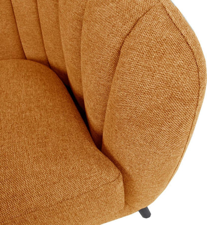 Lounge Chair Stratford | size: Width: 100cm, Height: 76cm, Depth: 88cm | color: Orange | image: 8 | variant: 1001052