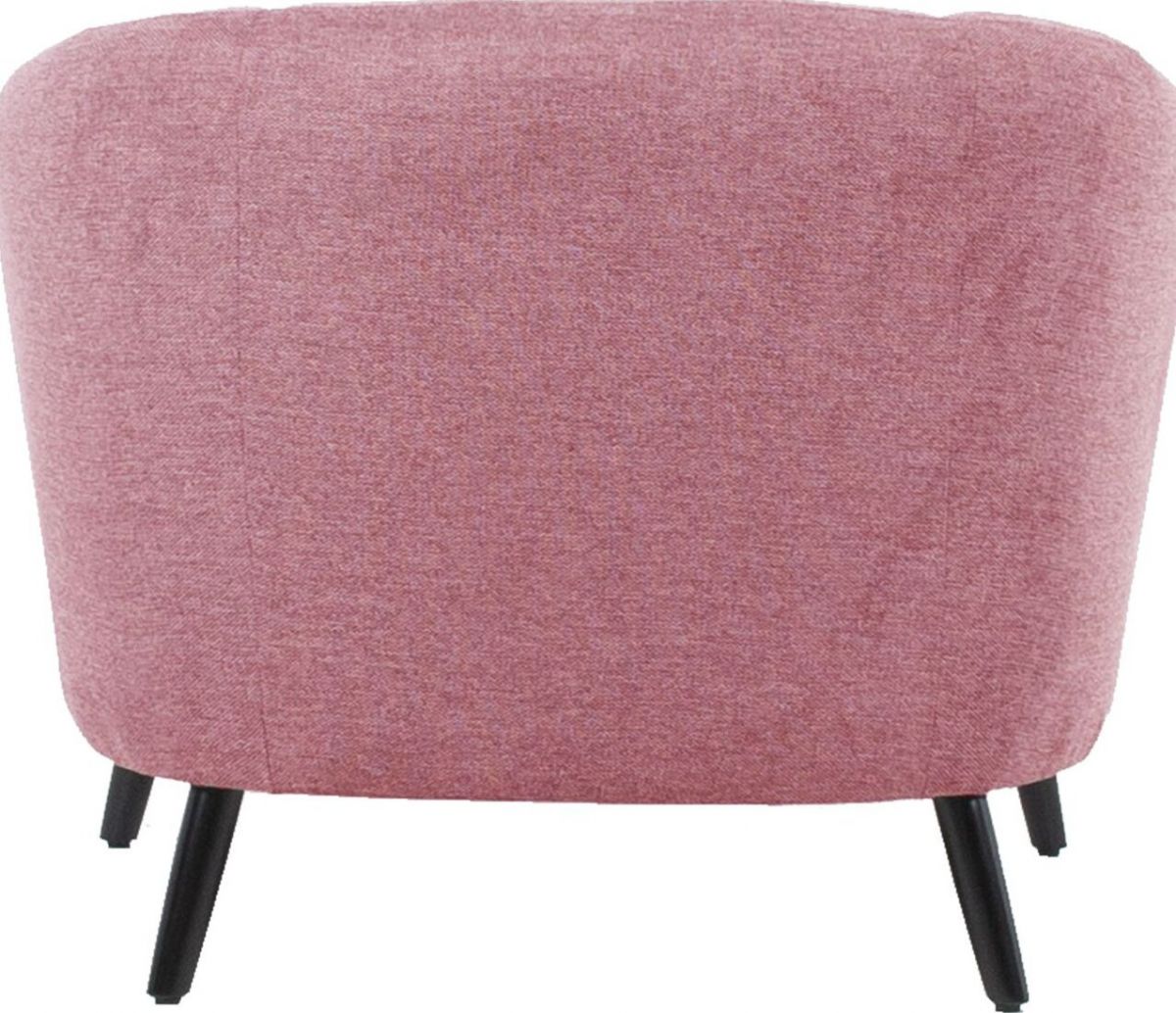 Lounge Chair Stratford | size: Width: 100cm, Height: 76cm, Depth: 88cm | color: Pink | image: 4 | variant: 1001049