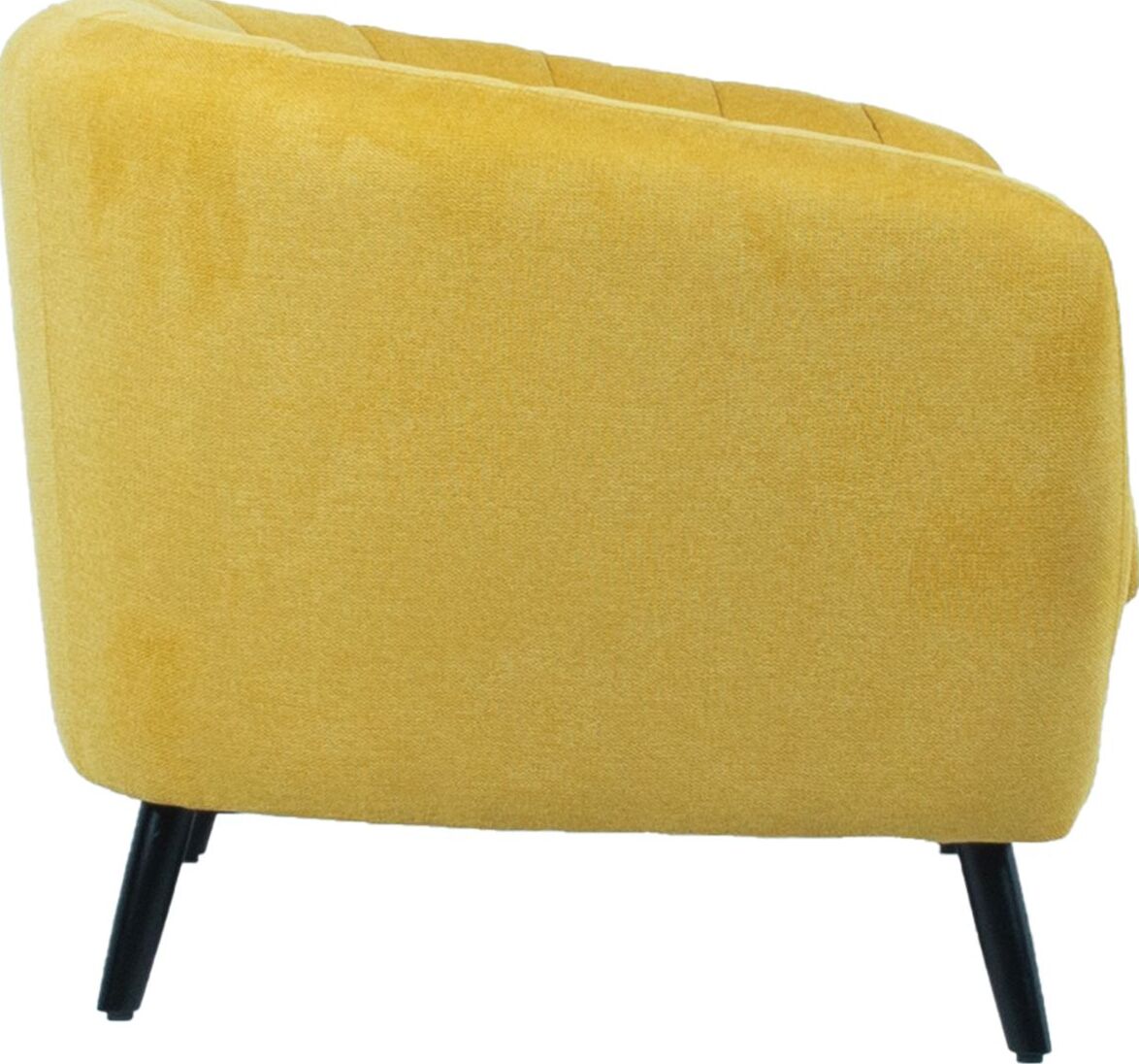 Lounge Chair Stratford | size: Width: 100cm, Height: 76cm, Depth: 88cm | color: Yellow | image: 3 | variant: 1001048