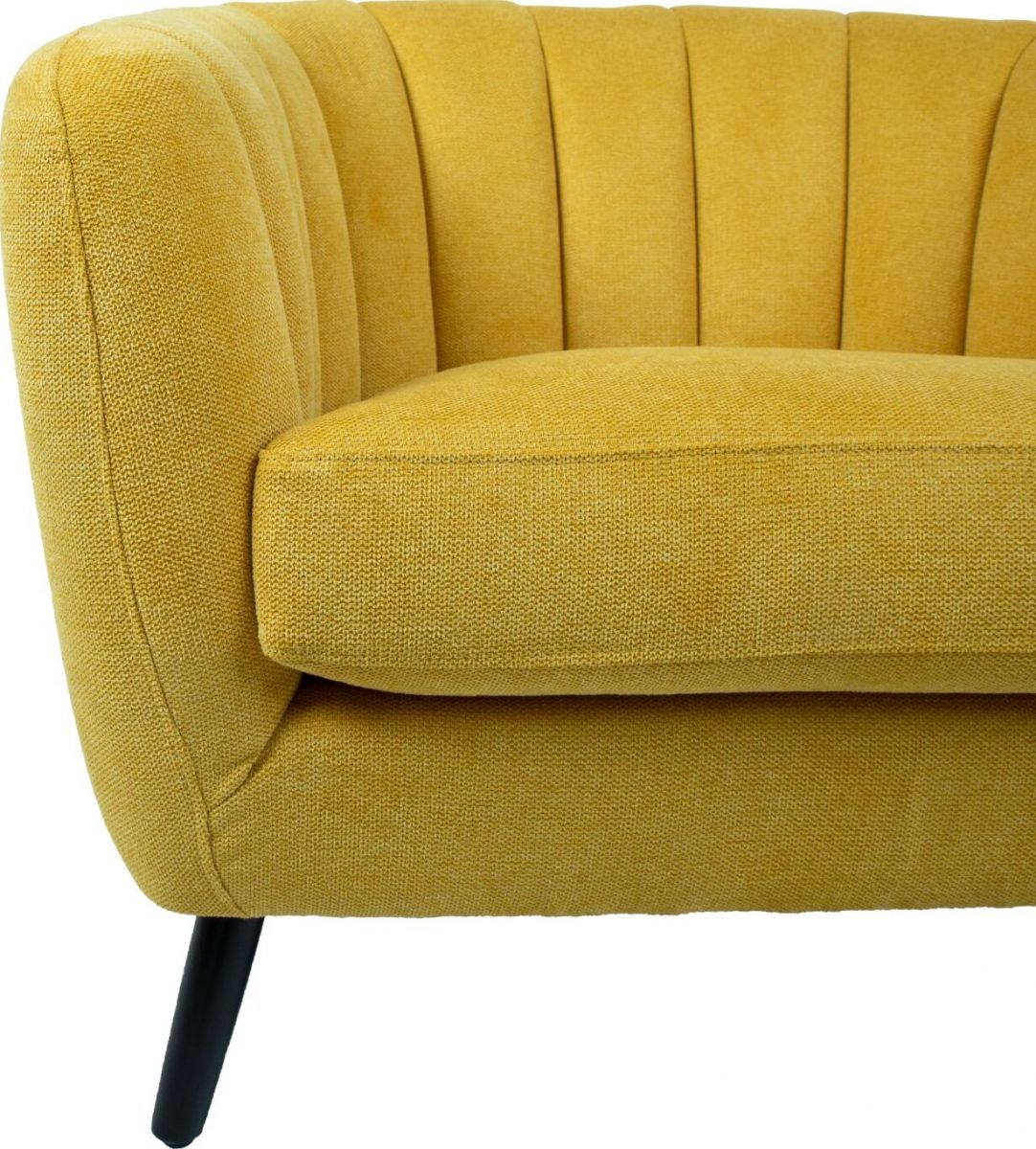 Lounge Chair Stratford | size: Width: 100cm, Height: 76cm, Depth: 88cm | color: Yellow | image: 5 | variant: 1001048