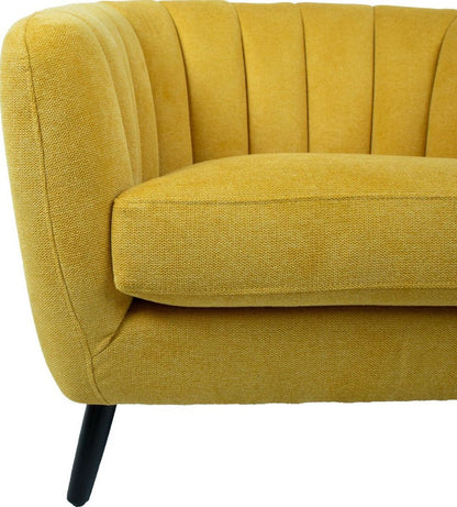 Lounge Chair Stratford | size: Width: 100cm, Height: 76cm, Depth: 88cm | color: Yellow | image: 5 | variant: 1001048