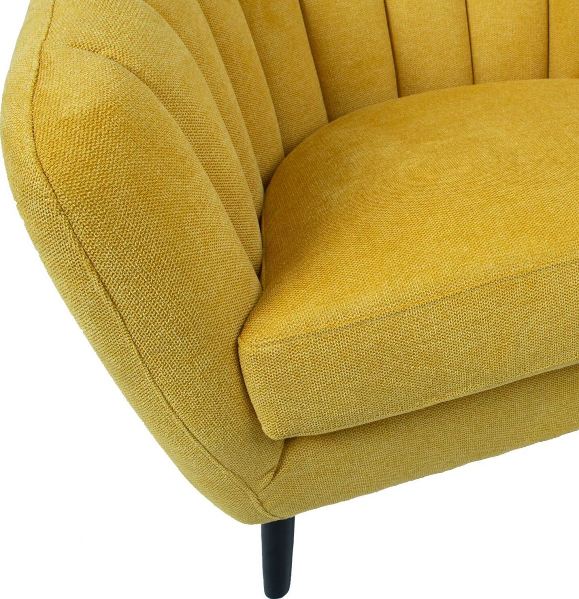 Lounge Chair Stratford | size: Width: 100cm, Height: 76cm, Depth: 88cm | color: Yellow | image: 6 | variant: 1001048