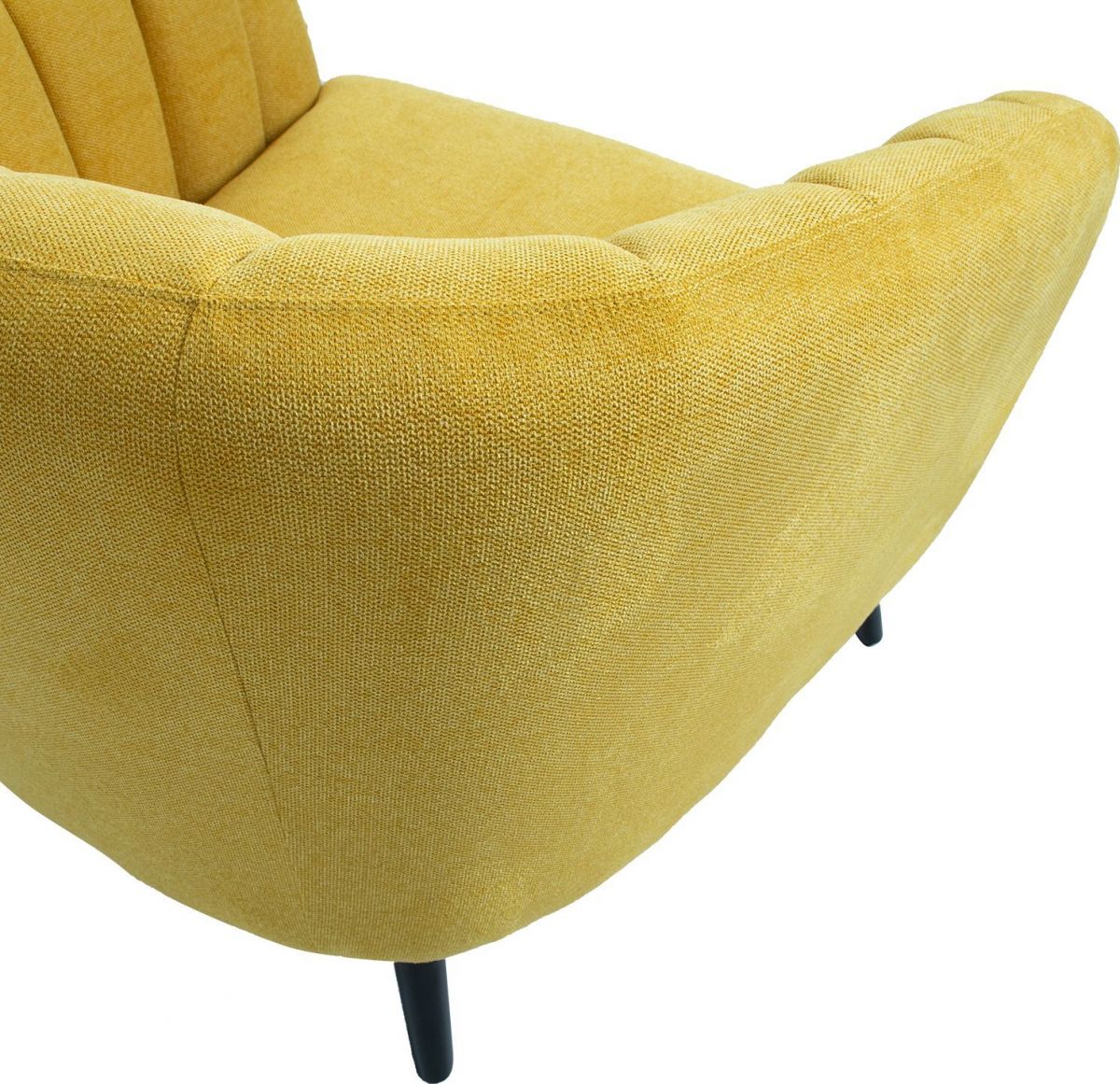 Lounge Chair Stratford | size: Width: 100cm, Height: 76cm, Depth: 88cm | color: Yellow | image: 7 | variant: 1001048