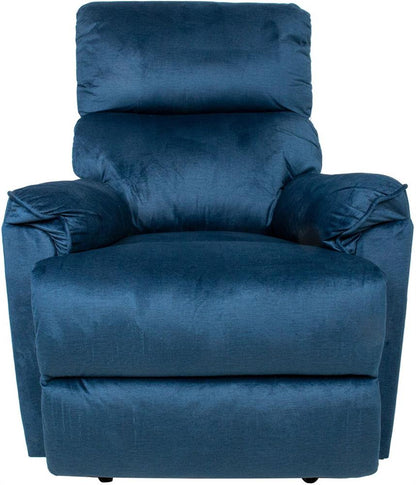 Lounge Chair Swanage | size: Width: 77cm, Height: 104cm, Depth: 86cm | color: Blue | image: 2 | variant: 1001002