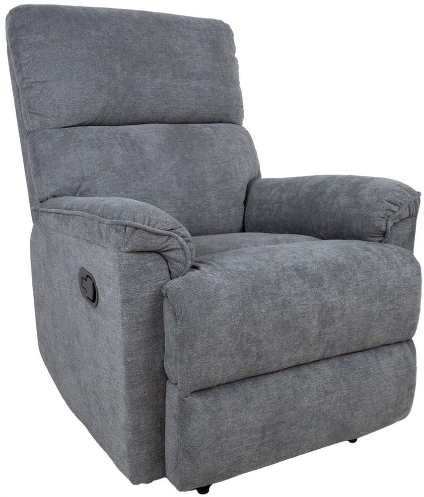 Lounge Chair Swanage | size: Width: 80cm, Height: 104cm, Depth: 92cm | color: Gray | image: 1 | variant: 1001007