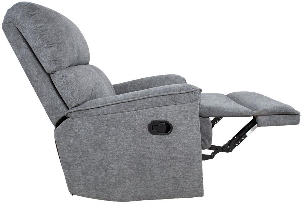 Lounge Chair Swanage | size: Width: 80cm, Height: 104cm, Depth: 92cm | color: Gray | image: 2 | variant: 1001007