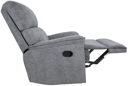 Lounge Chair Swanage | size: Width: 80cm, Height: 104cm, Depth: 92cm | color: Gray | image: 2 | variant: 1001007