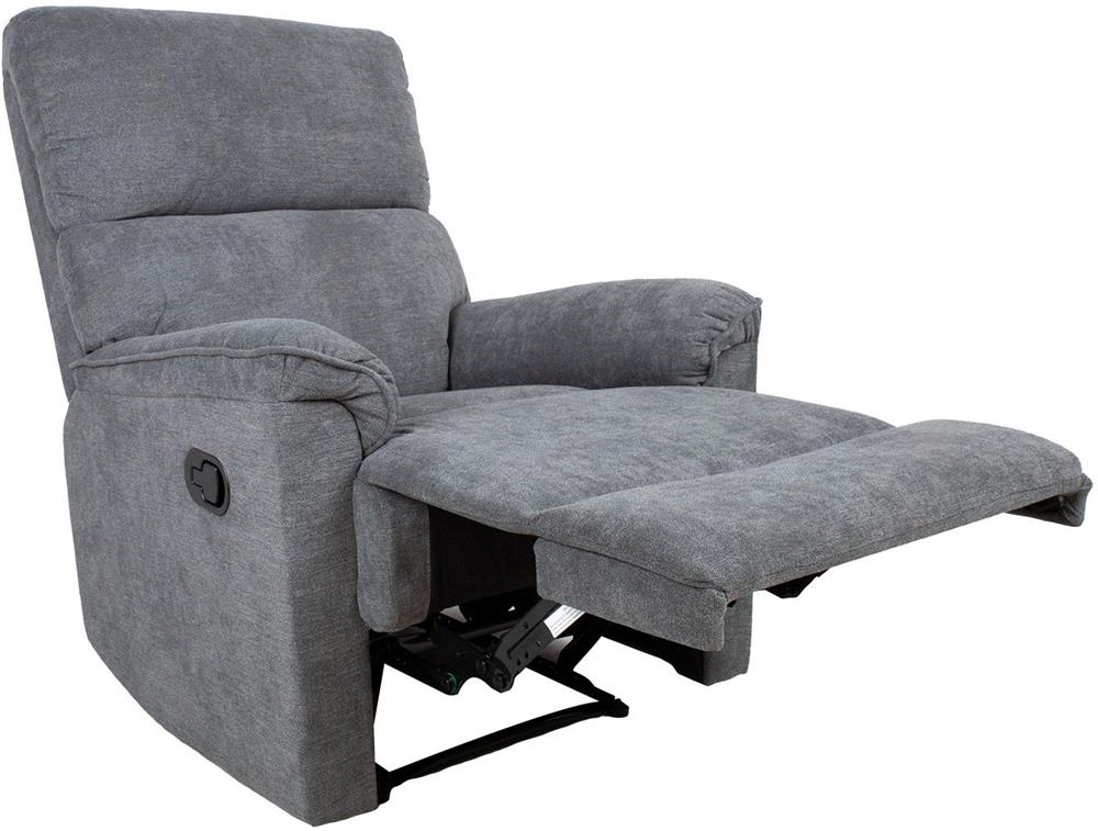 Lounge Chair Swanage | size: Width: 80cm, Height: 104cm, Depth: 92cm | color: Gray | image: 3 | variant: 1001007