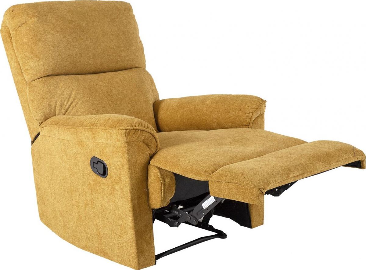Lounge Chair Swanage | size: Width: 80cm, Height: 104cm, Depth: 92cm | color: Yellow | image: 2 | variant: 1001005