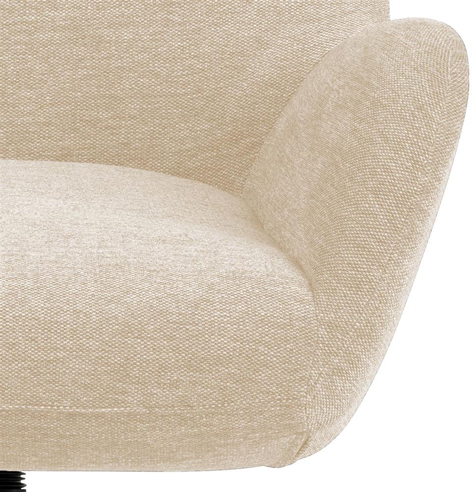 Lounge Chair Talgarth | size: Width: 76cm, Height: 105cm, Depth: 86cm | color: Beige | image: 6 | variant: 1016721