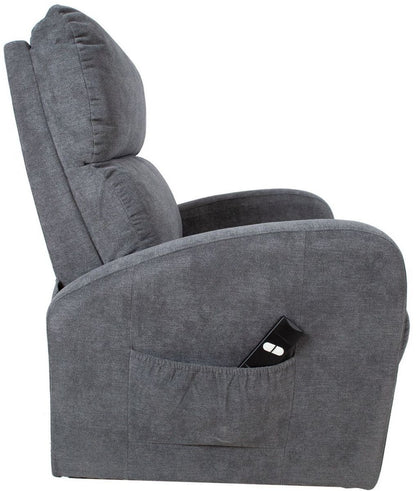 Lounge Chair Tenterden | size: Width: 93cm, Height: 104cm, Depth: 72cm | color: Gray | image: 4 | variant: 1000930