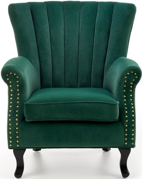 Lounge Chair Titan | size: Width: 73cm, Height: 87cm, Depth: 70cm | color: Green | image: 5 | variant: 1004730