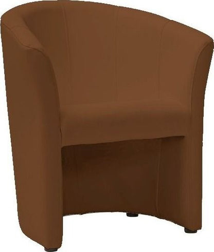 Lounge Chair TM1 1 | size: Width: 60cm, Height: 76cm, Depth: 67cm | color: Brown | image: 1 | variant: 1005694