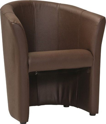 Lounge Chair TM1 1 | size: Width: 60cm, Height: 76cm, Depth: 67cm | color: Brown | image: 1 | variant: 1005697