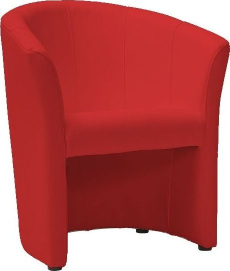 Lounge Chair TM1 1 | size: Width: 60cm, Height: 76cm, Depth: 67cm | color: Red | image: 1 | variant: 1005698
