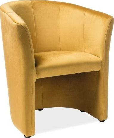 Lounge Chair TM1 | size: Width: 60cm, Height: 76cm, Depth: 67cm | color: Yellow | image: 1 | variant: 1005687