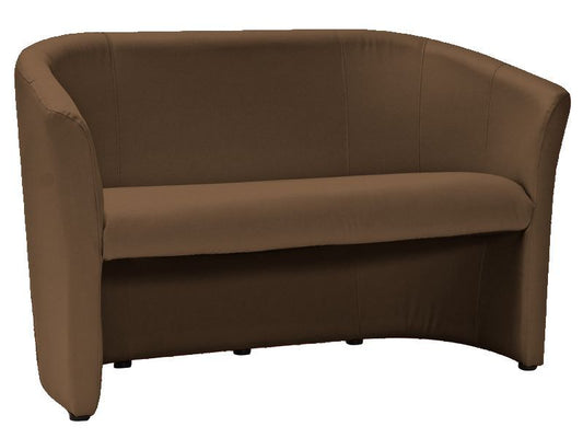 Lounge Chair Tm2 3 | size: Width: 126cm, Height: 76cm, Depth: 60cm | color: Brown | image: 1 | variant: 1011015
