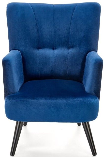 Lounge Chair Trapani | size: Width: 67cm, Height: 95cm, Depth: 82cm | color: Multicolor/Blue | image: 4 | variant: 1002804
