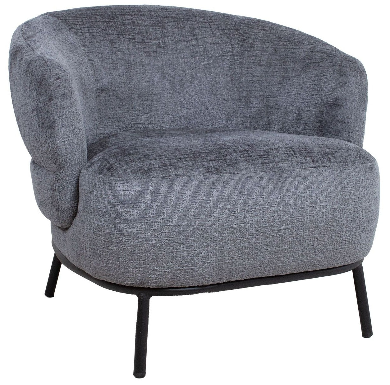 Lounge Chair Truro | size: Width: 84cm, Height: 75cm, Depth: 84cm | color: Gray | image: 0 | variant: 1000984