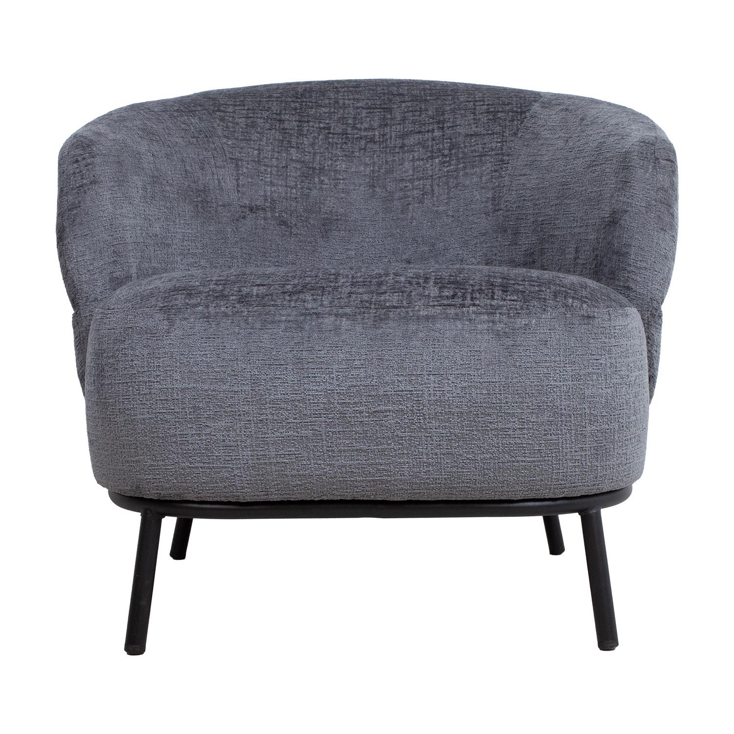 Lounge Chair Truro | size: Width: 84cm, Height: 75cm, Depth: 84cm | color: Gray | image: 1 | variant: 1000984