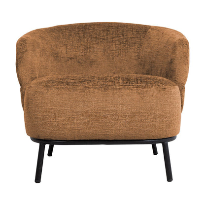 Lounge Chair Truro | size: Width: 84cm, Height: 75cm, Depth: 84cm | color: Orange | image: 1 | variant: 1000983