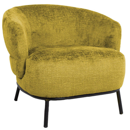 Lounge Chair Truro | size: Width: 84cm, Height: 75cm, Depth: 84cm | color: Yellow | image: 0 | variant: 1000982