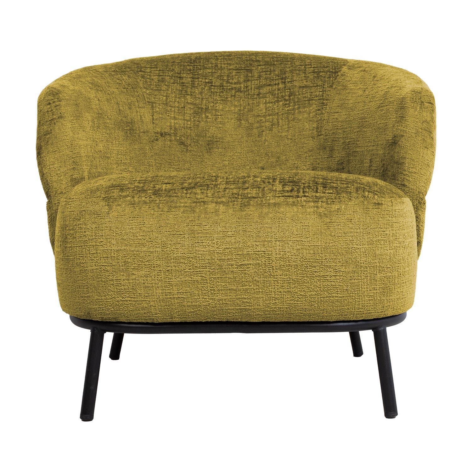 Lounge Chair Truro | size: Width: 84cm, Height: 75cm, Depth: 84cm | color: Yellow | image: 1 | variant: 1000982