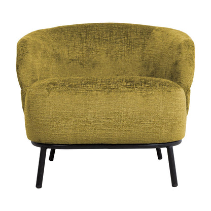Lounge Chair Truro | size: Width: 84cm, Height: 75cm, Depth: 84cm | color: Yellow | image: 1 | variant: 1000982