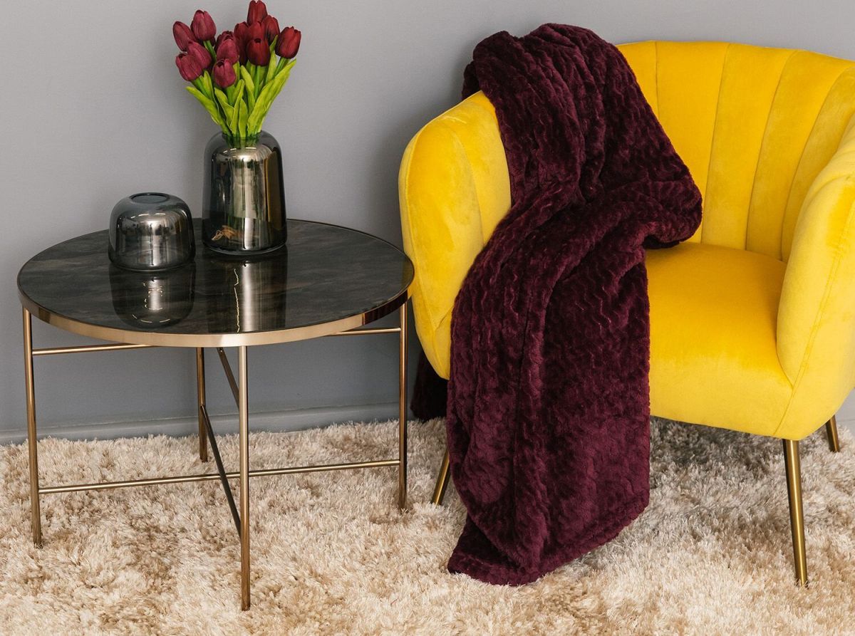 Lounge Chair Tucker | size: Width: 78cm, Height: 69cm, Depth: 71cm | color: Yellow | image: 2 | variant: 1004929