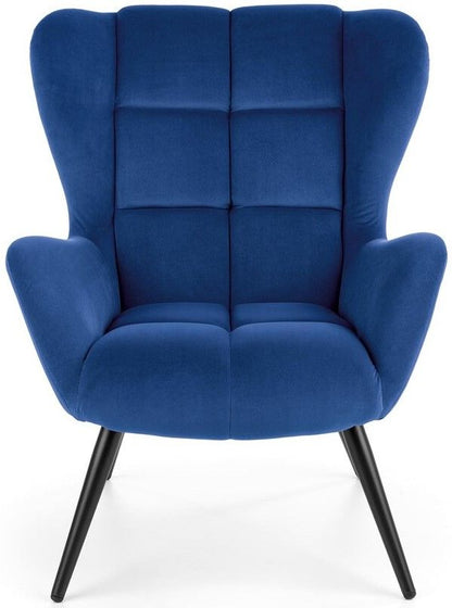 Lounge Chair Tyrion | size: Width: 75cm, Height: 91cm, Depth: 86cm | color: Blue | image: 4 | variant: 1004737