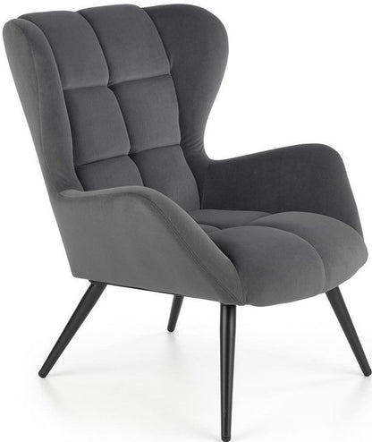 Lounge Chair Tyrion | size: Width: 75cm, Height: 91cm, Depth: 86cm | color: Gray | image: 1 | variant: 1004734