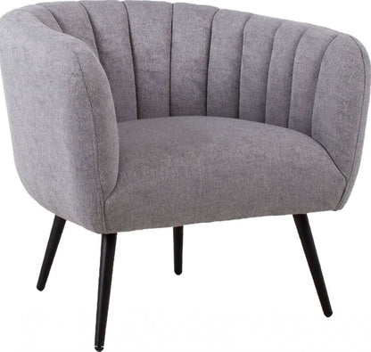 Lounge Chair Upton | size: Width: 78cm, Height: 69cm, Depth: 71cm | color: Gray | image: 1 | variant: 1001100