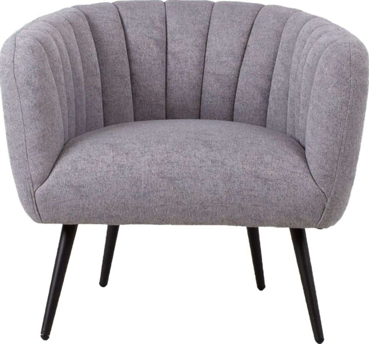 Lounge Chair Upton | size: Width: 78cm, Height: 69cm, Depth: 71cm | color: Gray | image: 2 | variant: 1001100