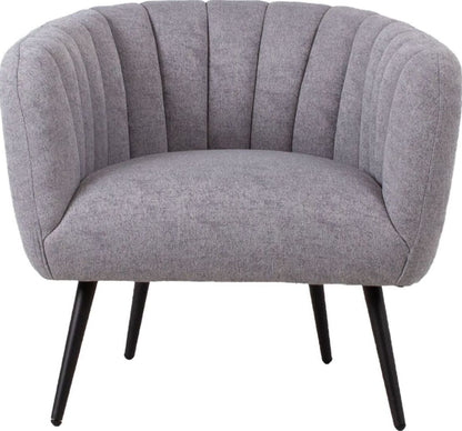 Lounge Chair Upton | size: Width: 78cm, Height: 69cm, Depth: 71cm | color: Gray | image: 2 | variant: 1001100