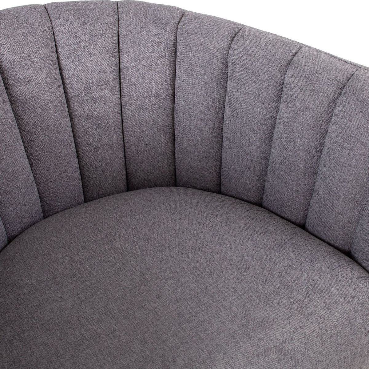 Lounge Chair Upton | size: Width: 78cm, Height: 69cm, Depth: 71cm | color: Gray | image: 5 | variant: 1001100