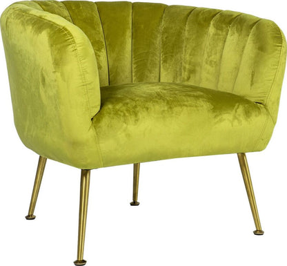 Lounge Chair Upton | size: Width: 78cm, Height: 69cm, Depth: 71cm | color: Green | image: 1 | variant: 1001097