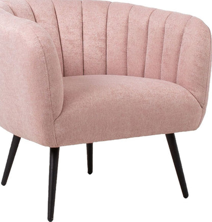 Lounge Chair Upton | size: Width: 78cm, Height: 69cm, Depth: 71cm | color: Pink | image: 1 | variant: 1001099
