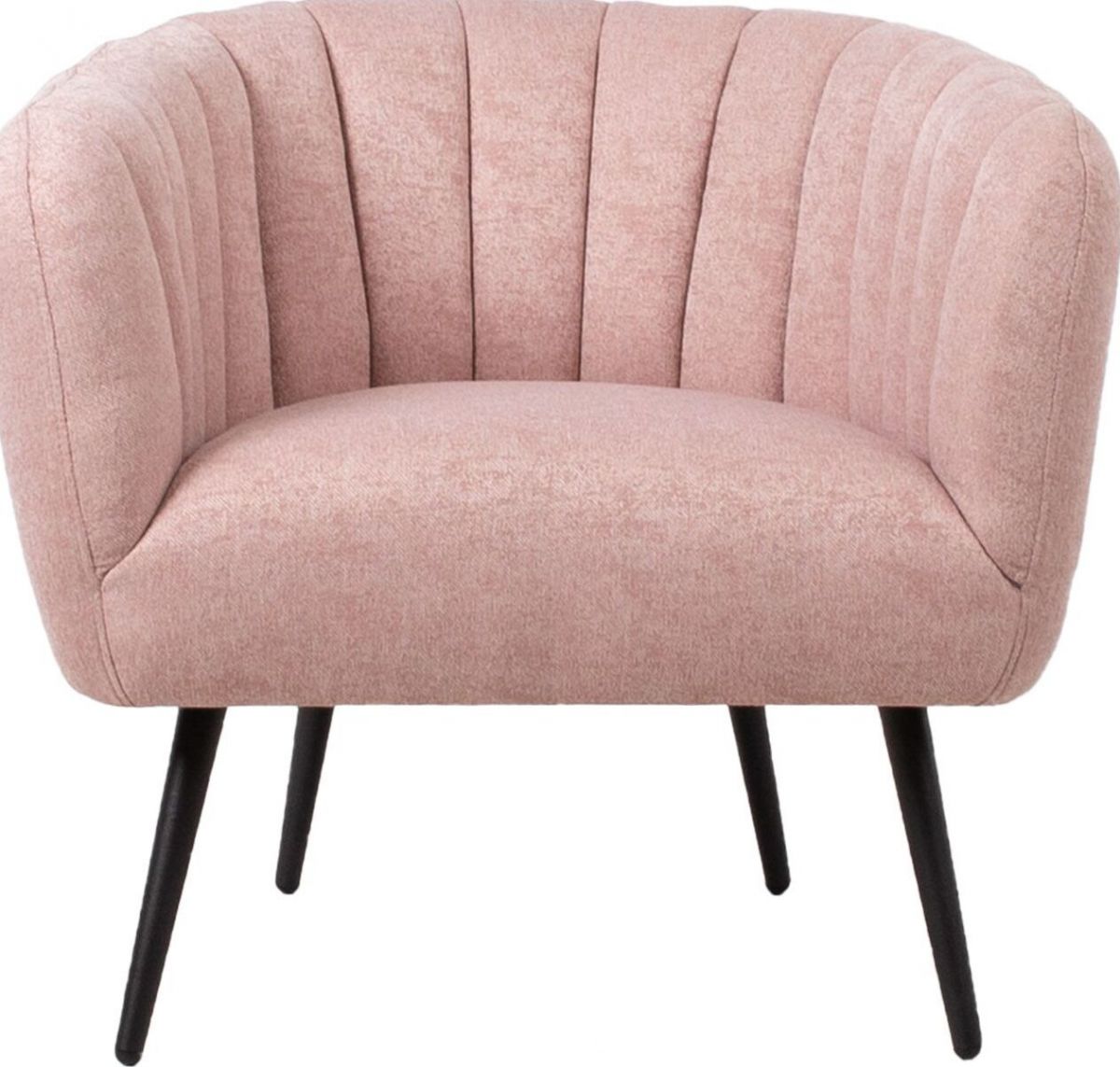 Lounge Chair Upton | size: Width: 78cm, Height: 69cm, Depth: 71cm | color: Pink | image: 2 | variant: 1001099