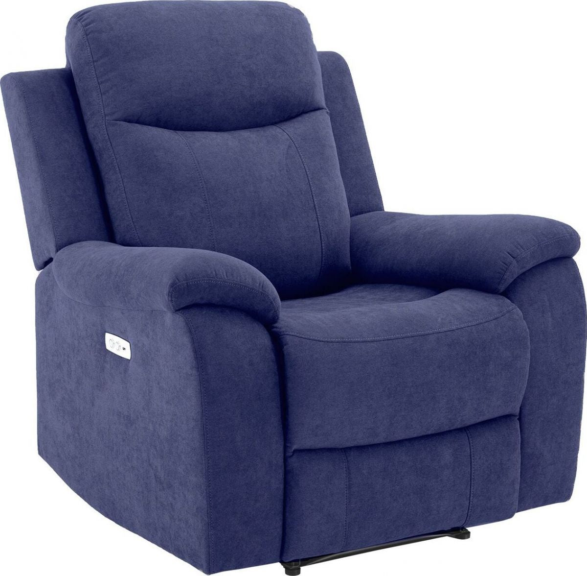 Lounge Chair Warwick | size: Width: 97cm, Height: 103cm, Depth: 96cm | color: Blue | image: 1 | variant: 1001061