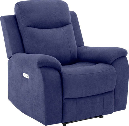 Lounge Chair Warwick | size: Width: 97cm, Height: 103cm, Depth: 96cm | color: Blue | image: 1 | variant: 1001061