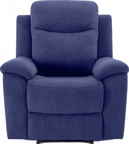 Lounge Chair Warwick | size: Width: 97cm, Height: 103cm, Depth: 96cm | color: Blue | image: 3 | variant: 1001061