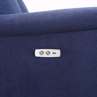 Lounge Chair Warwick | size: Width: 97cm, Height: 103cm, Depth: 96cm | color: Blue | image: 6 | variant: 1001061