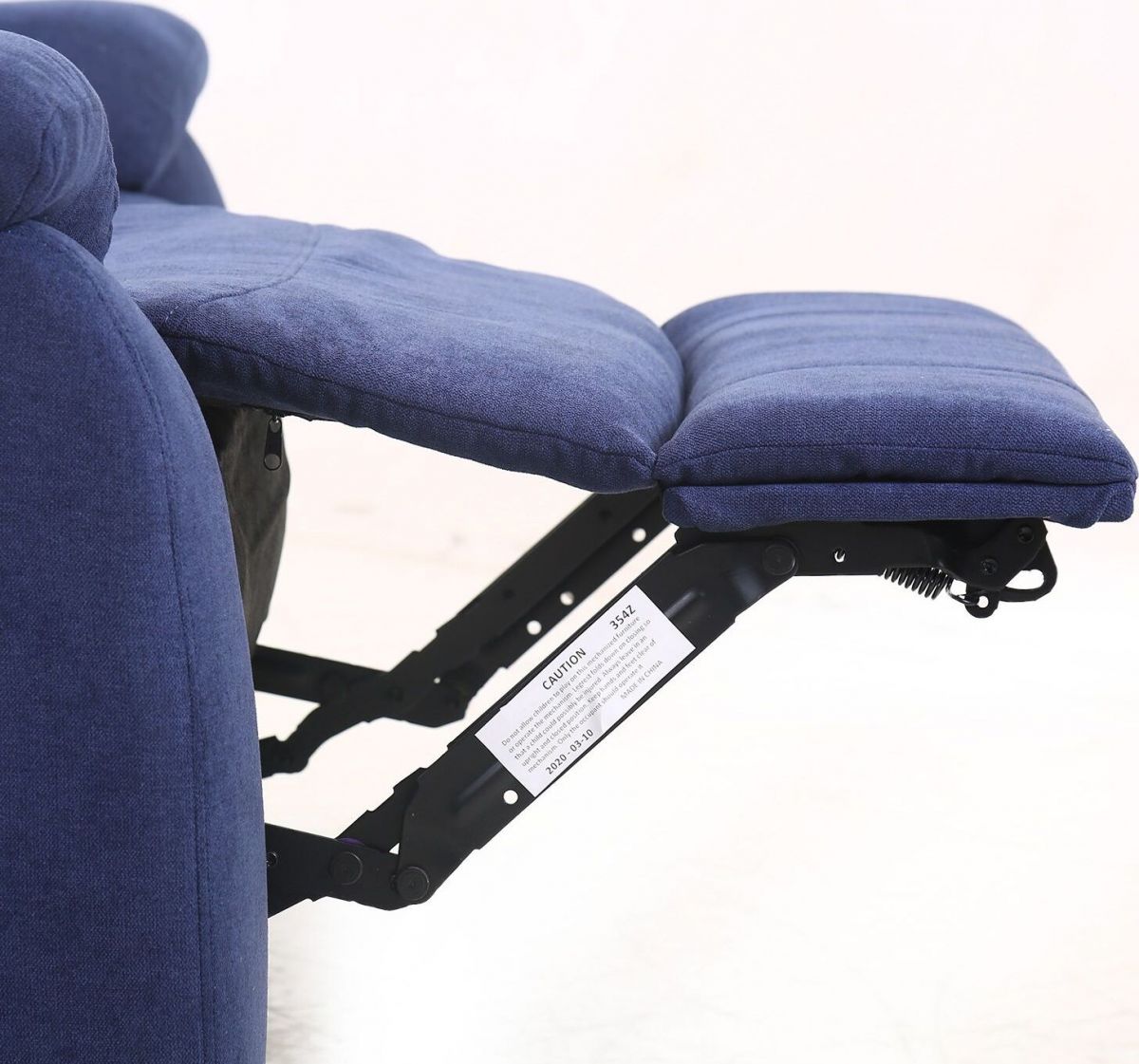 Lounge Chair Warwick | size: Width: 97cm, Height: 103cm, Depth: 96cm | color: Blue | image: 8 | variant: 1001061