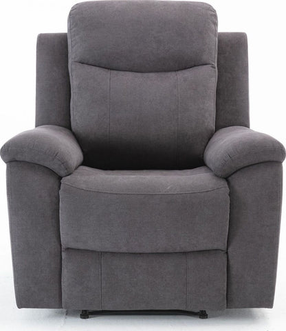 Lounge Chair Warwick | size: Width: 97cm, Height: 103cm, Depth: 96cm | color: Gray | image: 2 | variant: 1001060
