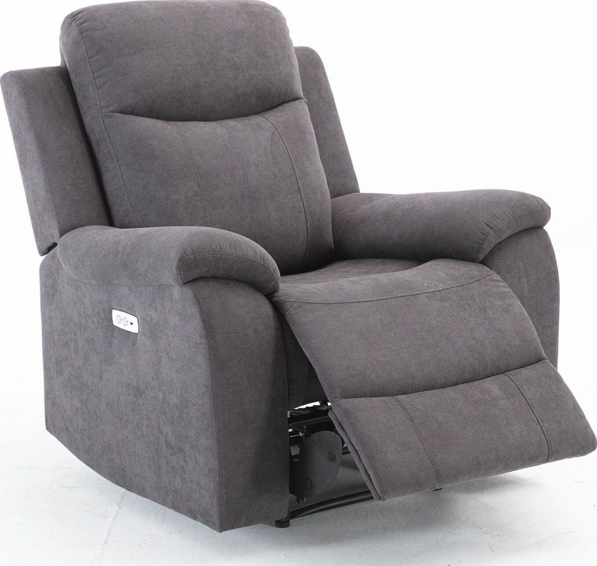 Lounge Chair Warwick | size: Width: 97cm, Height: 103cm, Depth: 96cm | color: Gray | image: 3 | variant: 1001060