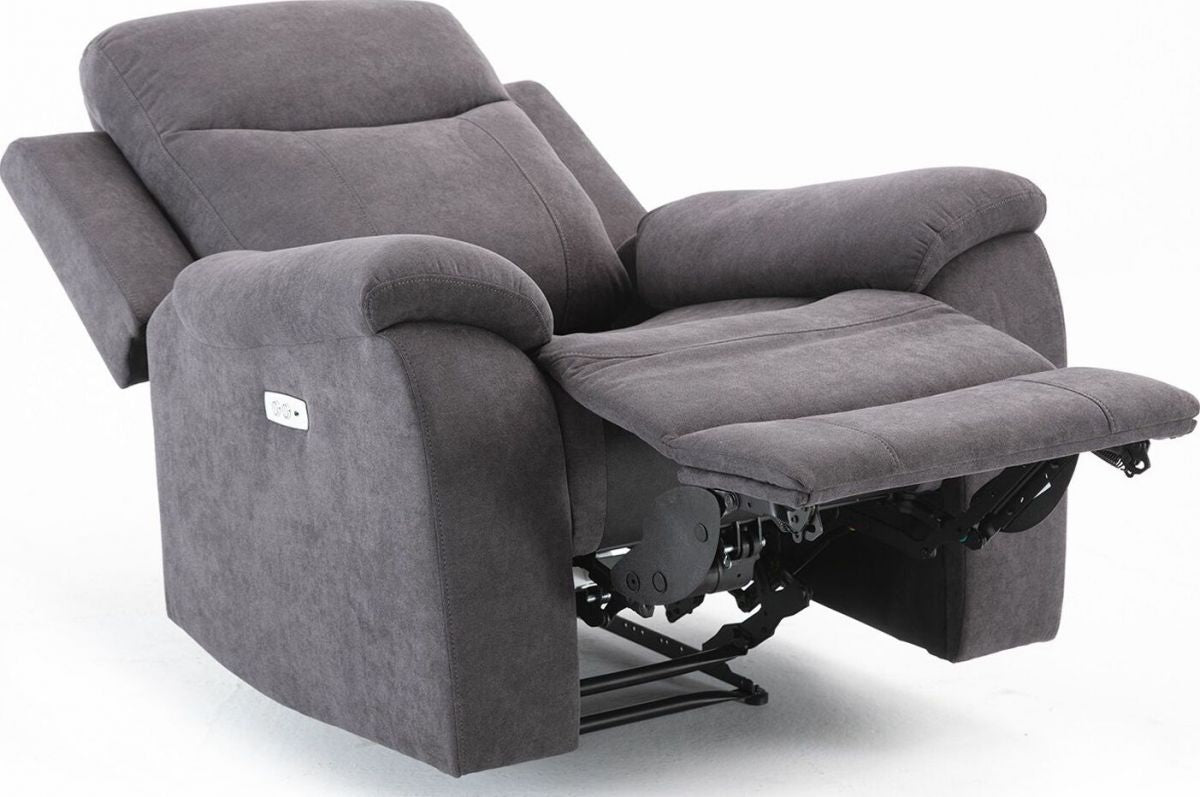 Lounge Chair Warwick | size: Width: 97cm, Height: 103cm, Depth: 96cm | color: Gray | image: 4 | variant: 1001060